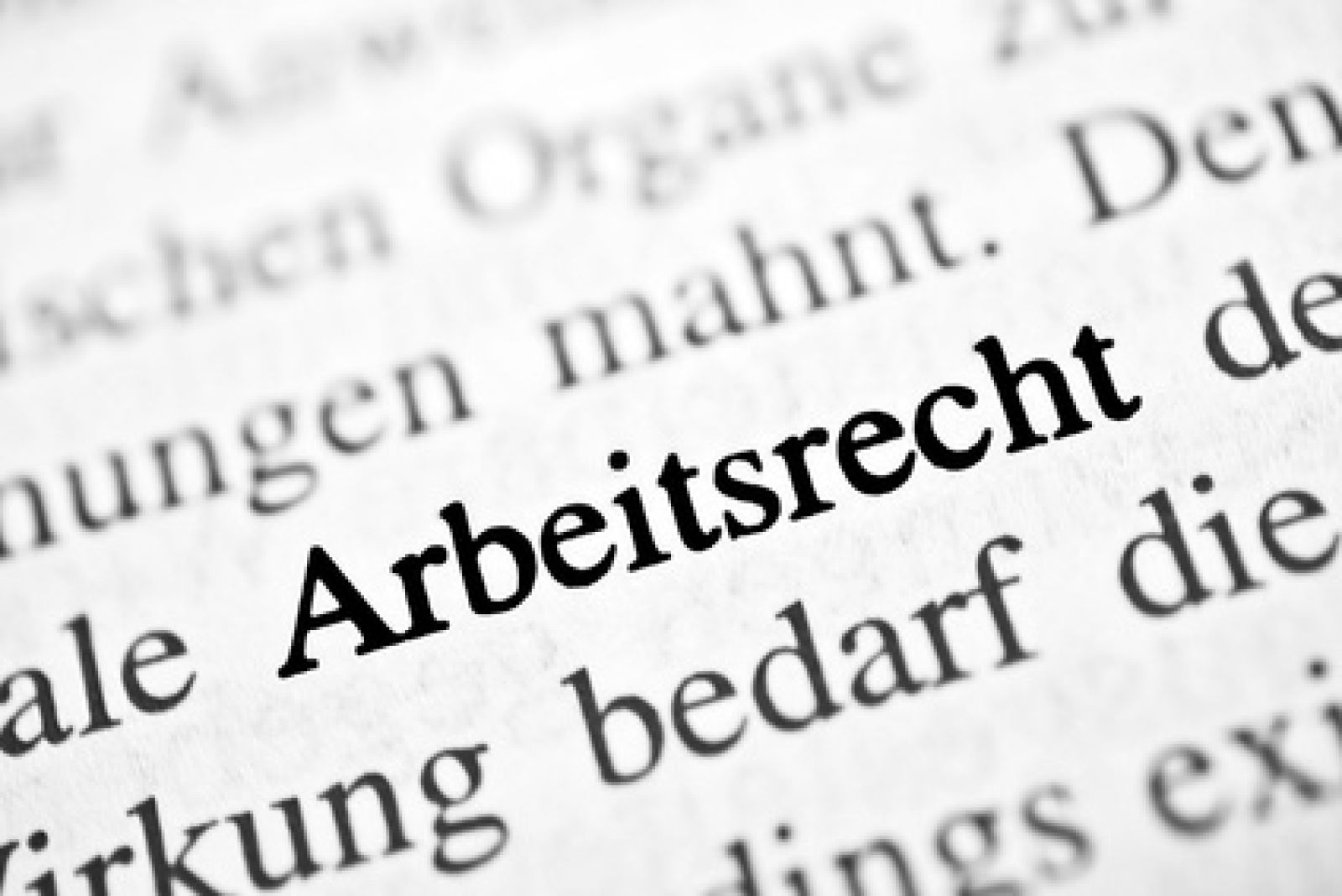 Gesetzestext-Arbeitsrecht